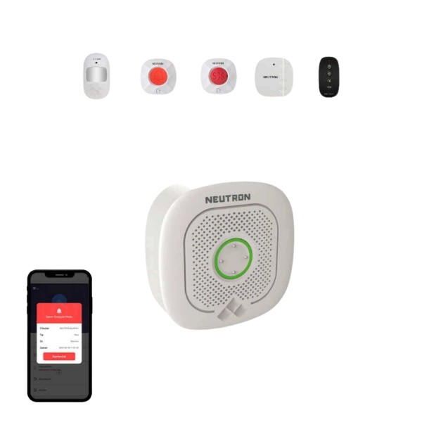 Neutron NTL-HM-99WB Wi-Fi Akıllı Alarm Seti