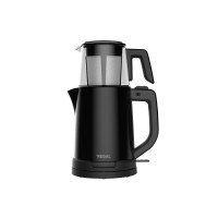 Regal RC1500 S 1800 W Siyah Cam Demlikli Çay Makinesi