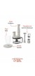 Grundig RHB 1410 1500 W Blender Set Grundig RHB 1410 1500 W Blender Set