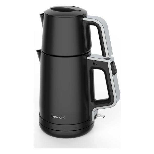 Bambum Force Siyah 2200 W Çelik Çay Makinesi