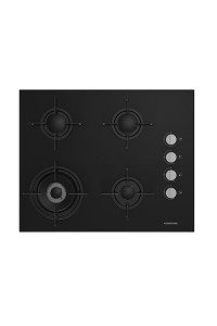Grundig GIGL 622410 B Woklu Ankastre Cam Ocak Siyah