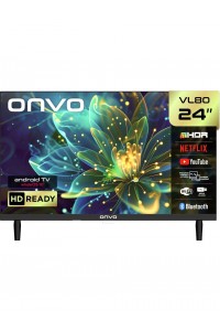 Onvo 24VL80F2HA HD 24" 61 Ekran Uydu Alıcılı Smart LED TV Onvo 24VL80F2HA HD 24" 61 Ekran Uydu Alıcılı Smart LED TV