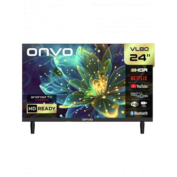 Onvo 24VL80F2HA HD 24" 61 Ekran Uydu Alıcılı Smart LED TV Onvo 24VL80F2HA HD 24" 61 Ekran Uydu Alıcılı Smart LED TV
