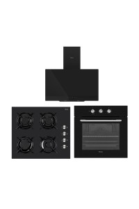 Regal AF 7665 SC - AO 6041 SC - AD 6061 SC Siyah Ankastre Set Regal AF 7665 SC - AO 6041 SC - AD 6061 SC Siyah Ankastre Set