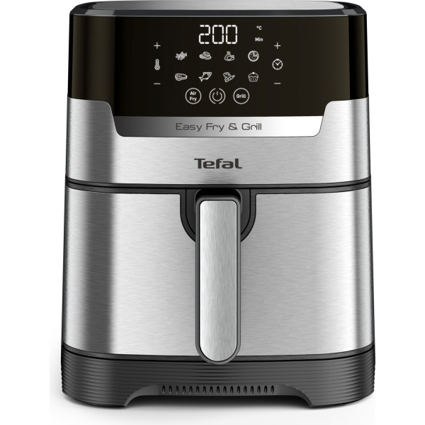 Tefal Easy Fry Grill Deluxe EY505D15 4.2 lt Izgaralı Yağsız Fritöz