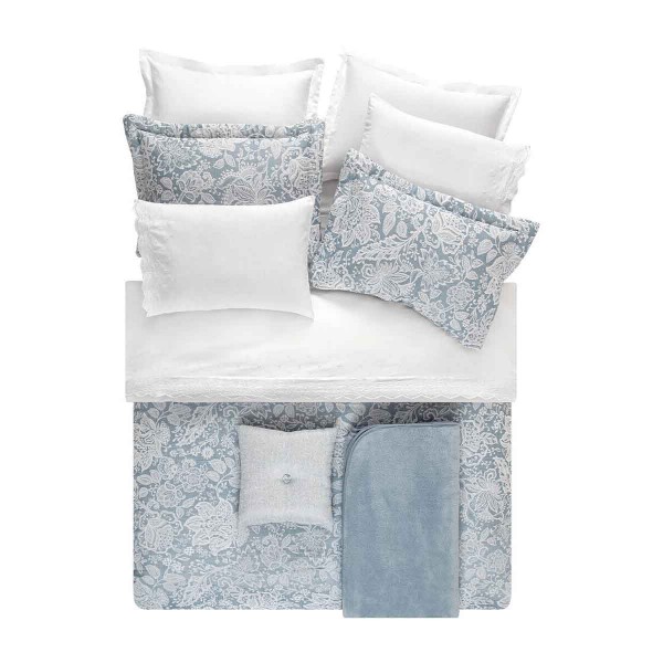 Puffy Lesion Çeyiz Seti - İndigo