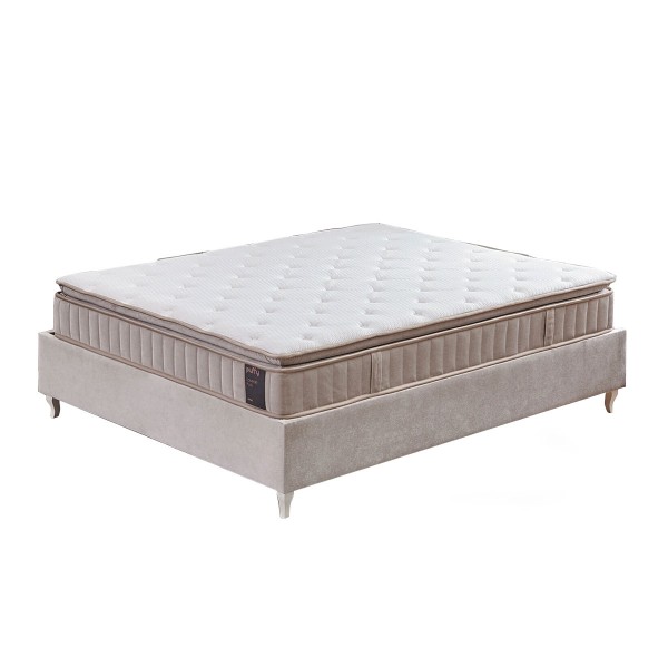 Puffy Comfort Plus 140x190 cm Çift Kişilik Plus Pedli Yaylı Yatak  