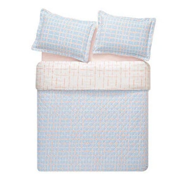 Puffy Çift Kişilik Darbies Rnf Nevresim Takımı - Mavi Puffy Çift Kişilik Darbies Rnf Nevresim Takımı - Mavi