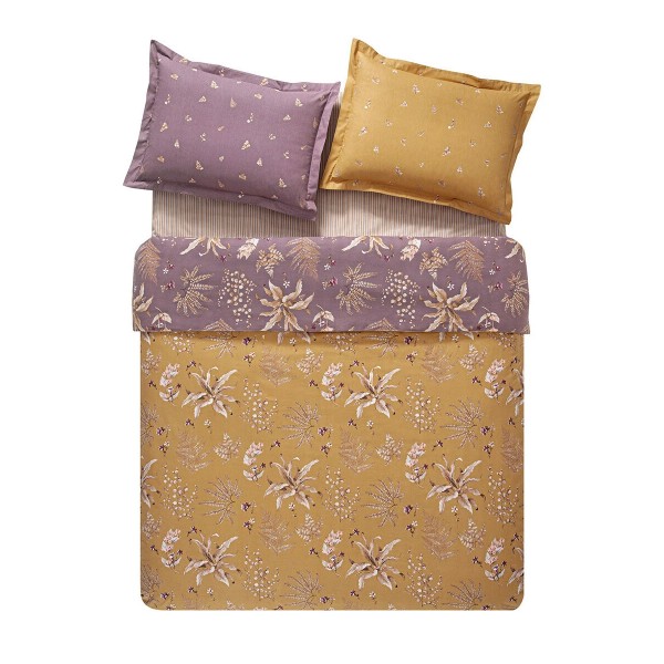 Puffy Çift Kişilik Elora Rnf Nevresim Takımı - Safran