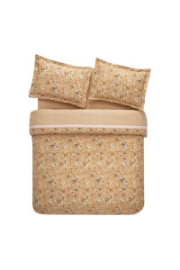 Puffy Lisette Çift Kişilik Rnf Nevresim Takımı - Somon Puffy Lisette Çift Kişilik Rnf Nevresim Takımı - Somon