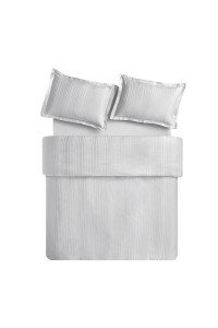 Puffy Melvin Çift Kişilik 200x220cm Bambu Saten Nevresim Takımı - Gri Puffy Melvin Çift Kişilik 200x220cm Bambu Saten Nevresim Takımı - Gri