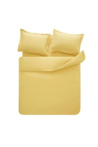 Puffy Naturalis RNF Yıkamalı Çift Kişilik 220x230cm Nevresim Takımı Sarı