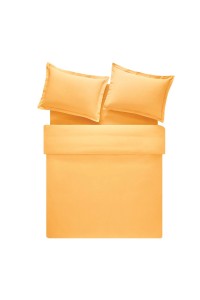 Puffy Naturalis RNF Yıkamalı Çift Kişilik 220x230cm Nevresim Takımı Safran