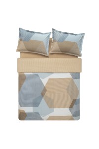 Puffy Cift Kişilik Puffy Nolan Rnf Nevresim Takımı - Safran Puffy Cift Kişilik Puffy Nolan Rnf Nevresim Takımı - Safran