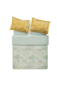 Puffy Odora Çift Kişilik 200x220cm Saten Nevresim Takımı Adaçayı
