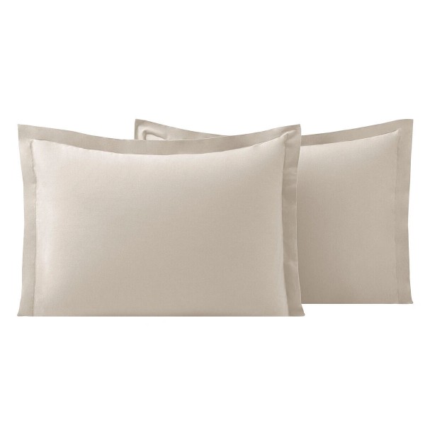 Puffy Volanlı Naturalis 50x70cm RNF Yıkamalı 2'li Yastık Kılıfı-Bej Puffy Volanlı Naturalis 50x70cm RNF Yıkamalı 2'li Yastık Kılıfı-Bej