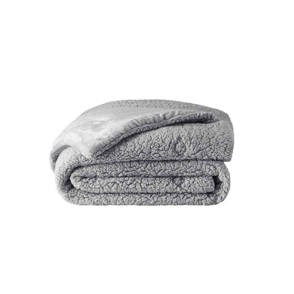 Puffy Mellove Sherpa 250gr/m2 195x215cm Çift Kişilik Yorgan - Gri Puffy Mellove Sherpa 250gr/m2 195x215cm Çift Kişilik Yorgan - Gri