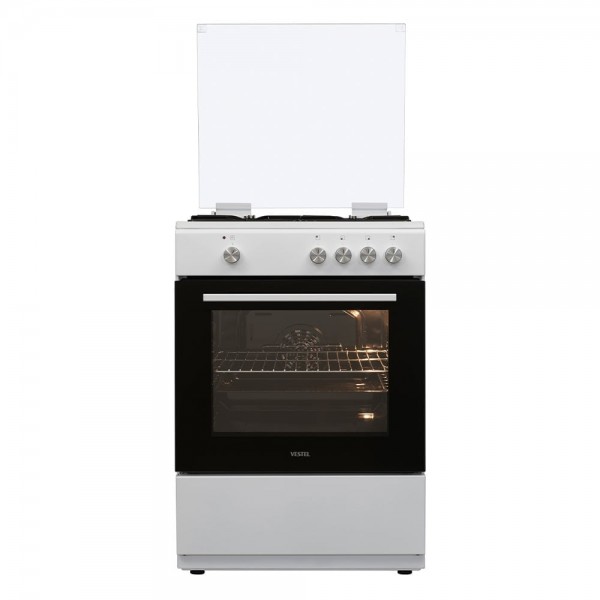 Vestel SF 7400 DG Beyaz Ocaklı Fırın Vestel SF 7400 DG Beyaz Ocaklı Fırın