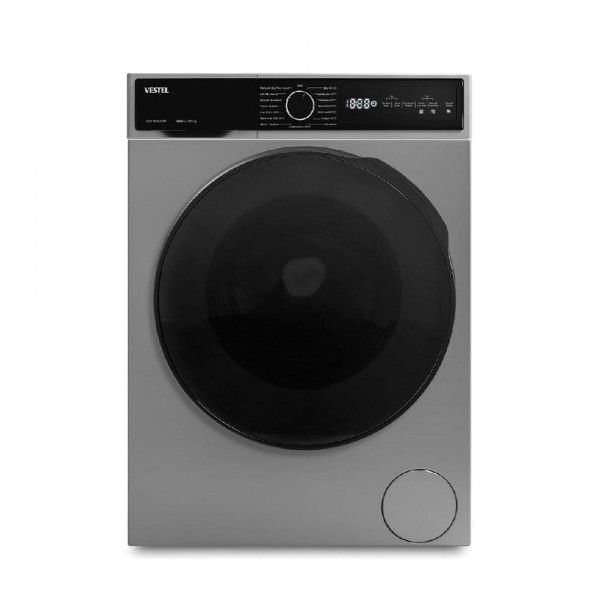 VESTEL KCMI 98142 G 1400 D 9KG / 6KG KURUTMALI ÇAMAŞIR MAKİNESİ GRİ VESTEL KCMI 98142 G 1400 D 9KG / 6KG KURUTMALI ÇAMAŞIR MAKİNESİ GRİ