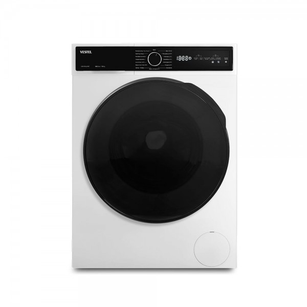 VESTEL KCMI 98142 1400 DEVİR 9KG/6KG KURUTMALI ÇAMAŞIR MAKİNESİ BEYAZ VESTEL KCMI 98142 1400 DEVİR 9KG/6KG KURUTMALI ÇAMAŞIR MAKİNESİ BEYAZ